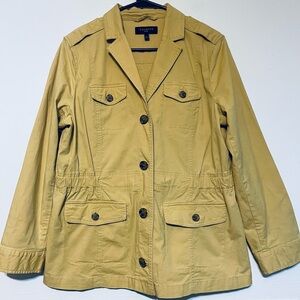 Talbots Women's Utility Jacket in Tan